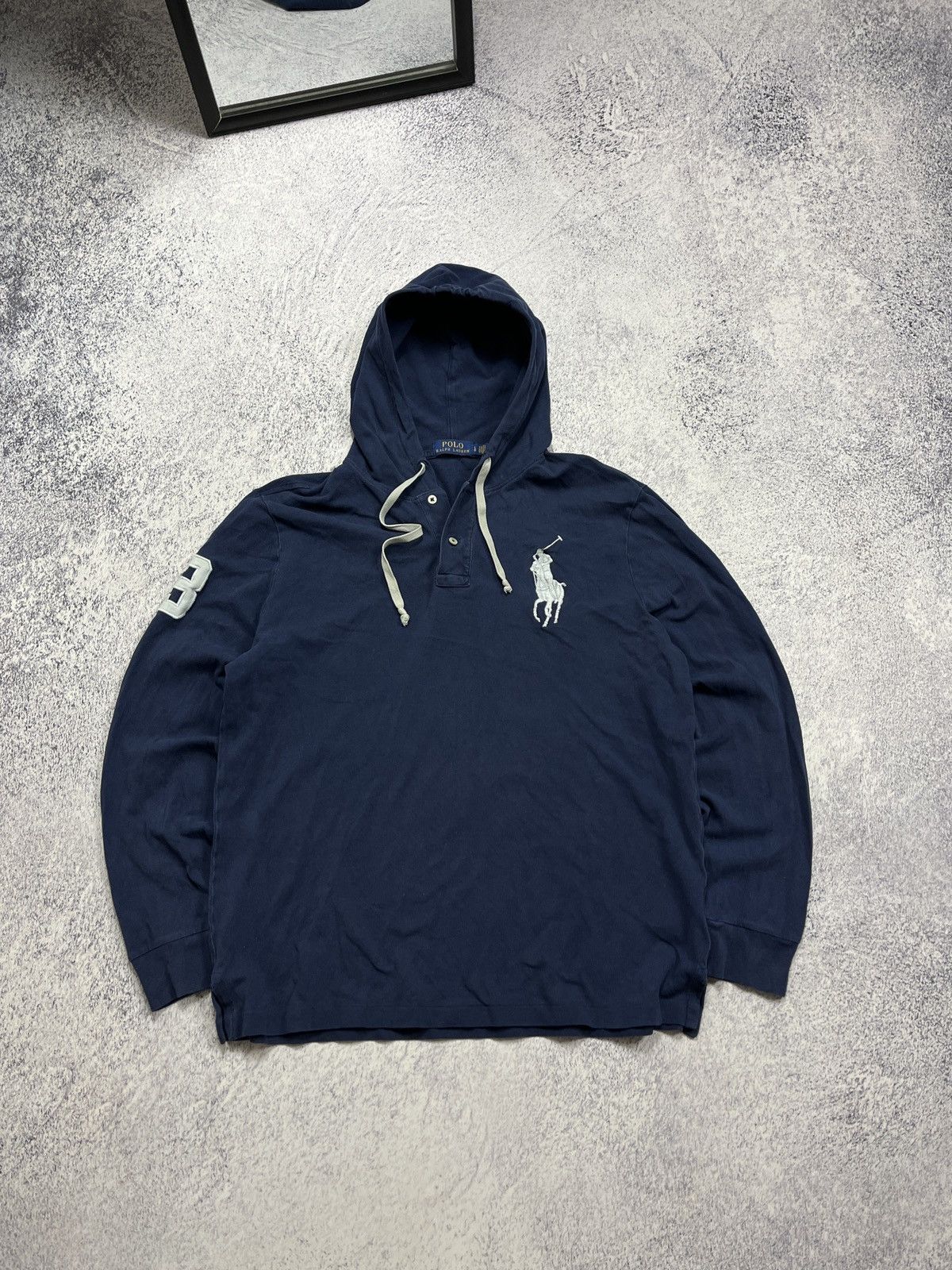Polo Ralph Lauren × Vintage Vintage Y2K Polo Ralph Lauren #3 Embroidered Logo Hoodie Size US L / EU 52-54 / 3 - 1 Thumbnail