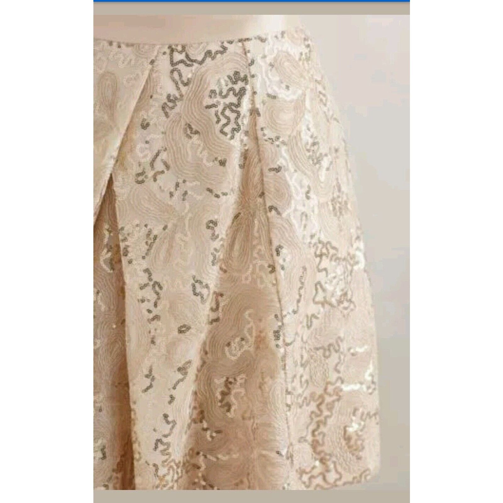 New Anthropologie Sequins Mezza Mini Skirt by Plenty $228