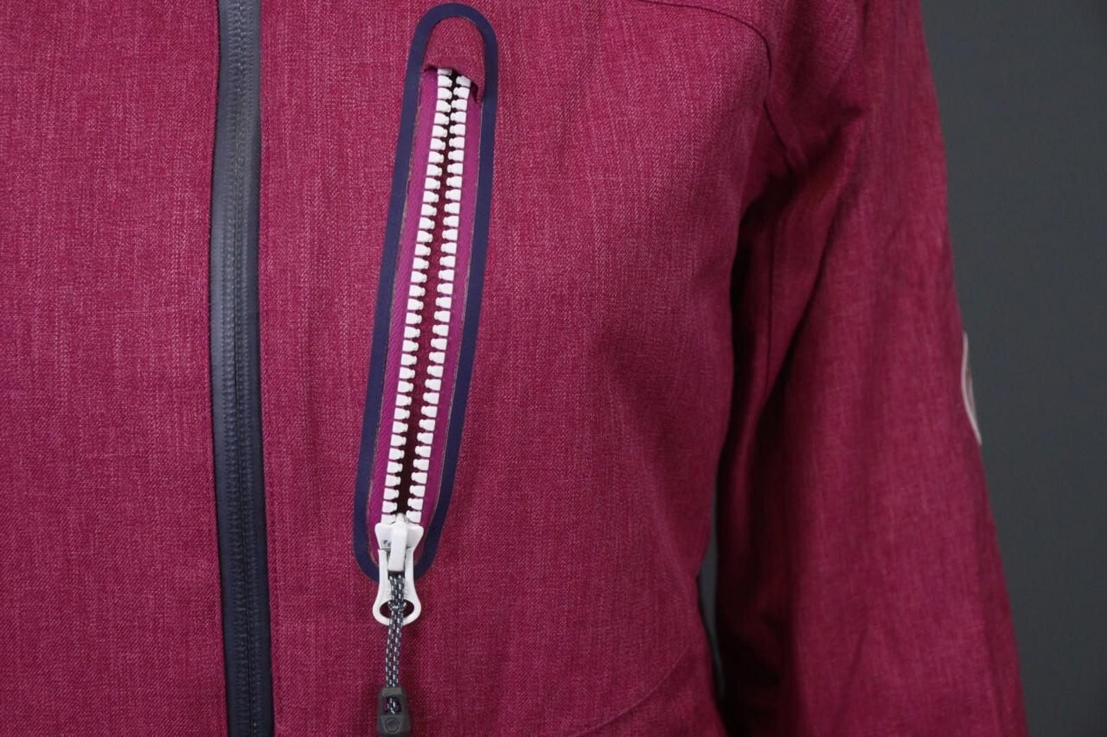 Mammut MAMMUT Dry Tech Burgundy Mock Zip Ski Suit Jacket Size S Size S / US 4 / IT 40 - 5 Thumbnail