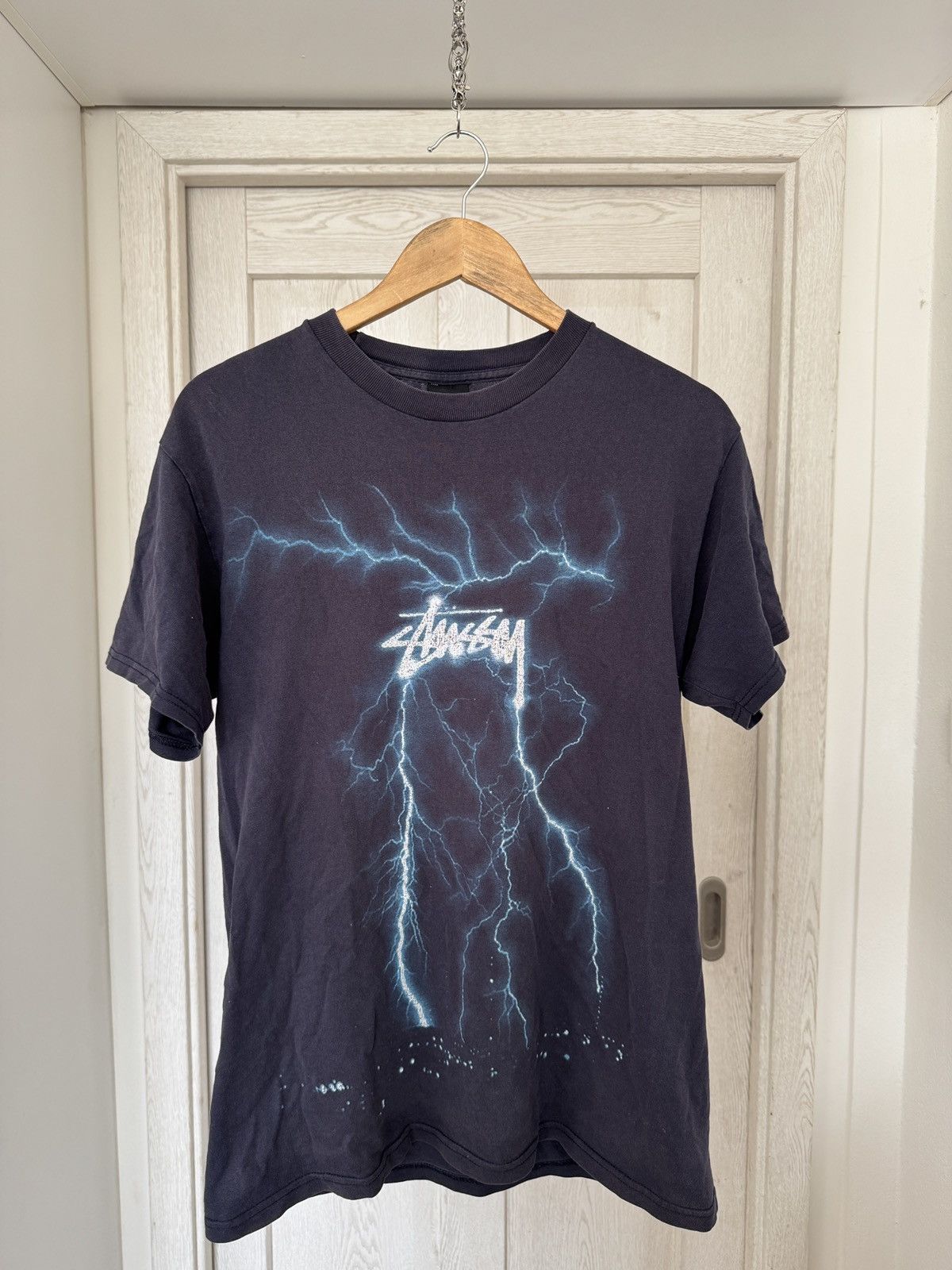 トップス stussy lighting vintage 00s Stussy Lightning T Shirt | Grailed