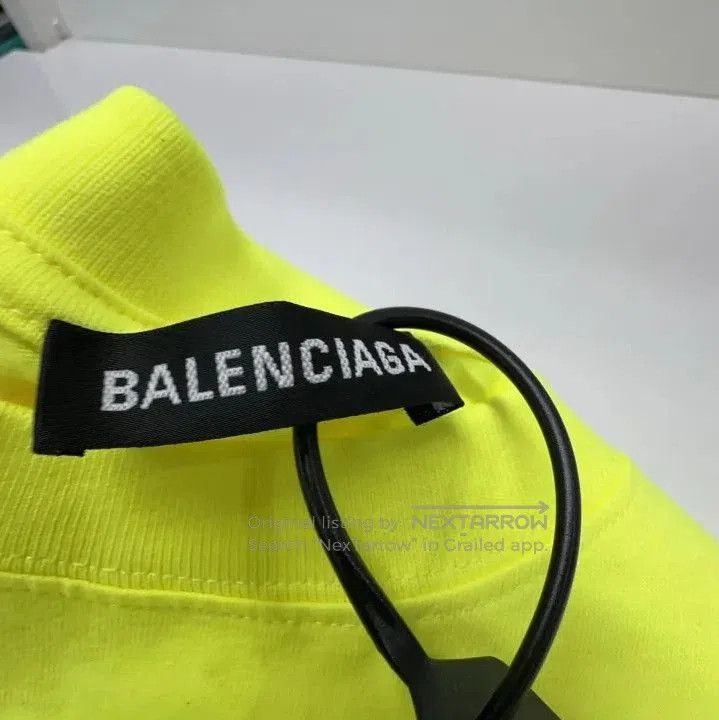 Balenciaga Balenciaga Logo Print Short Sleeve T. Size US S / EU 44-46 / 1 - 7 Thumbnail
