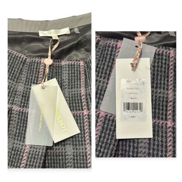 LoveShackFancy Loveshackfancy Rooney Pleated Wool Miniskirt, Plaid, Size 10 Size 32" / US 10 / IT 46 - 3 Thumbnail