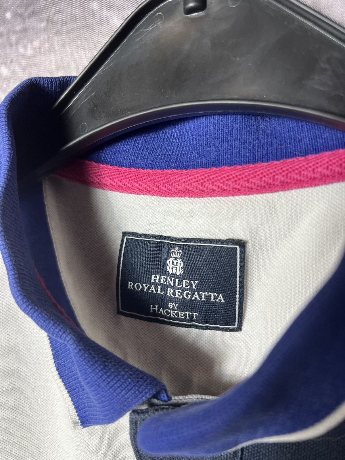 Hackett Henley Royal Regatta by Hackett Polo Shirt Old Money Style Size US XL / EU 56 / 4 - 5 Thumbnail