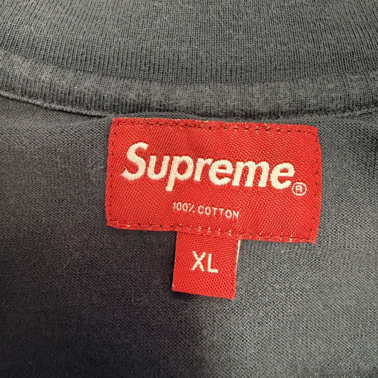 Supreme Supreme Small Box Logo Long Sleeve Tee Navy Blue XL Size US XL / EU 56 / 4 - 10 Thumbnail
