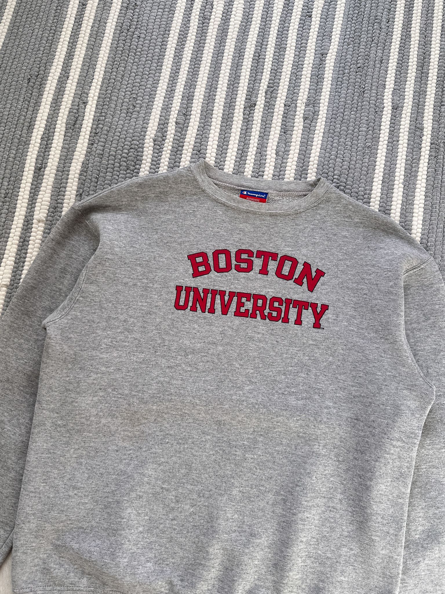 Champion Vintage Champion Boston University Sweatshirt Pullover Size S / US 4 / IT 40 - 2 Thumbnail