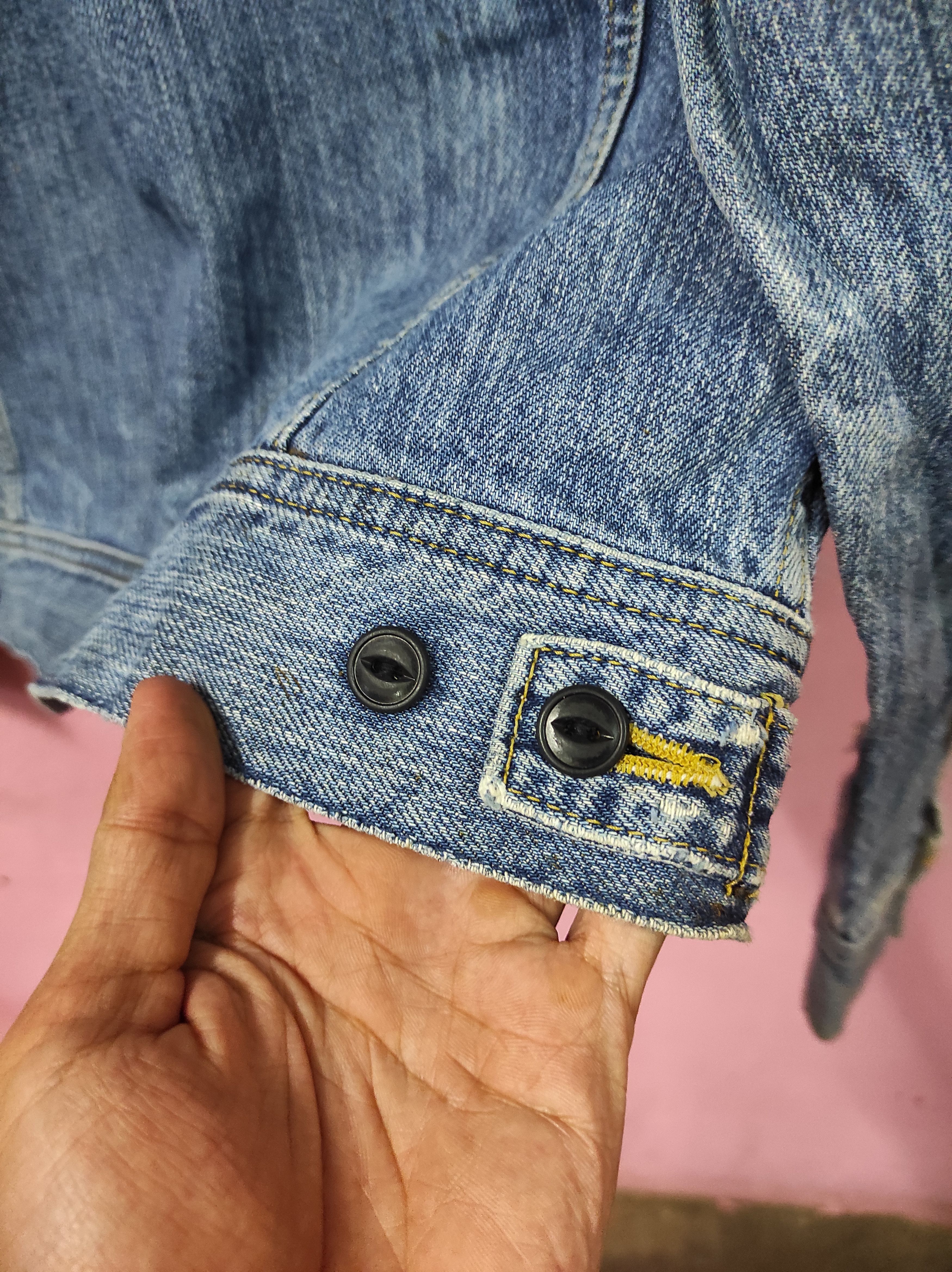 Edwin × Lee × Vintage LEE RIDERS USA EDWIN VTG 70'S TRUCKER JACKET DISTRESSED Size US M / EU 48-50 / 2 - 9 Thumbnail