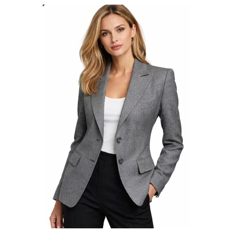 Armani Armani Collezioni Wool/Silk Double Breasted Blazer Sz 14 Size XL / US 12-14 / IT 48-50 - 1 Thumbnail