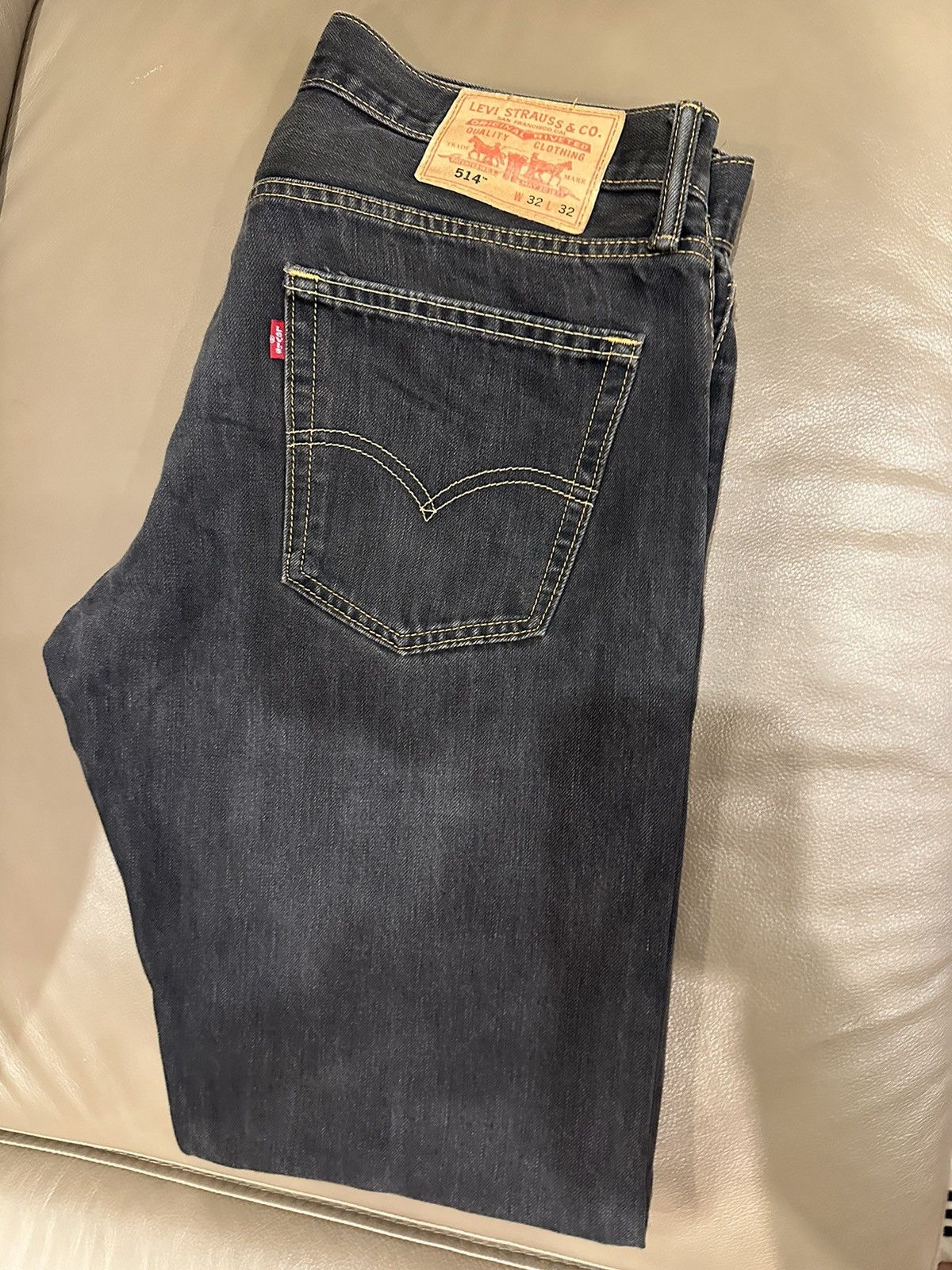 Levi's Levi’s 514 Black Denim 32x32 Size US 32 / EU 48 - 1 Thumbnail