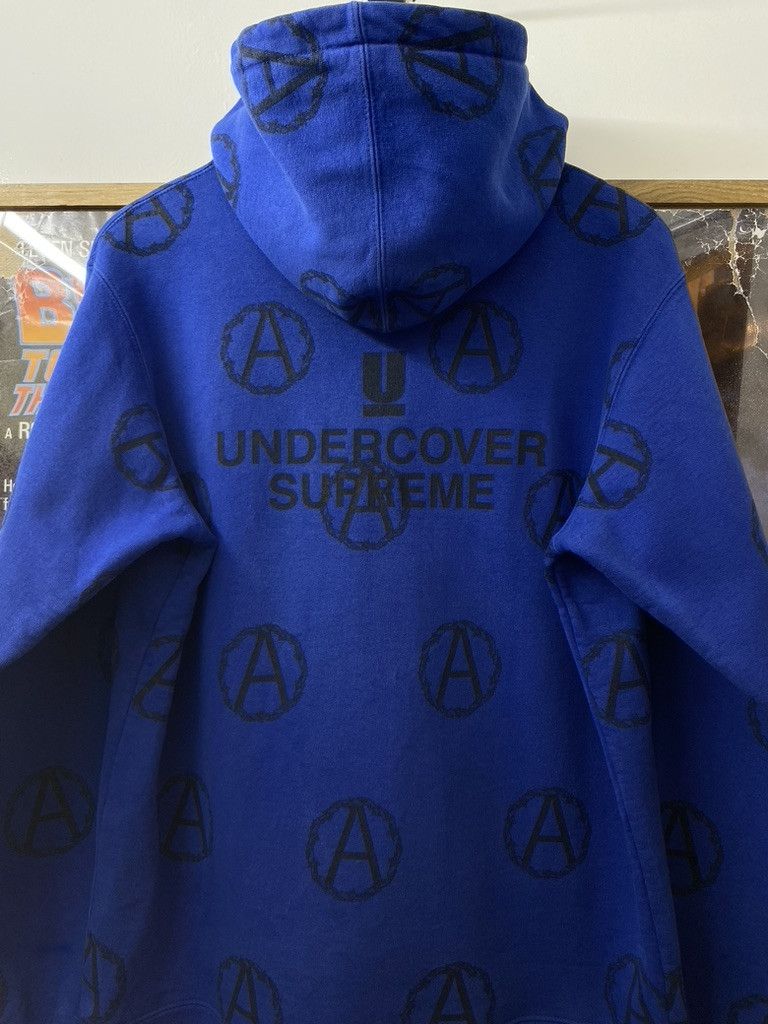 FW2018 Supreme x Undercover Anarchy AOP Hoodie