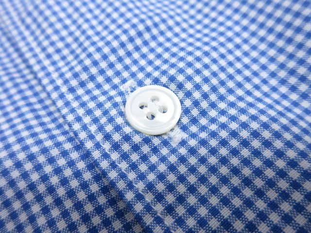 Comme des Garcons SHIRT Shirt Check Pattern Button Up Long Sleeve Navy x White Size US S / EU 44-46 / 1 - 4 Thumbnail