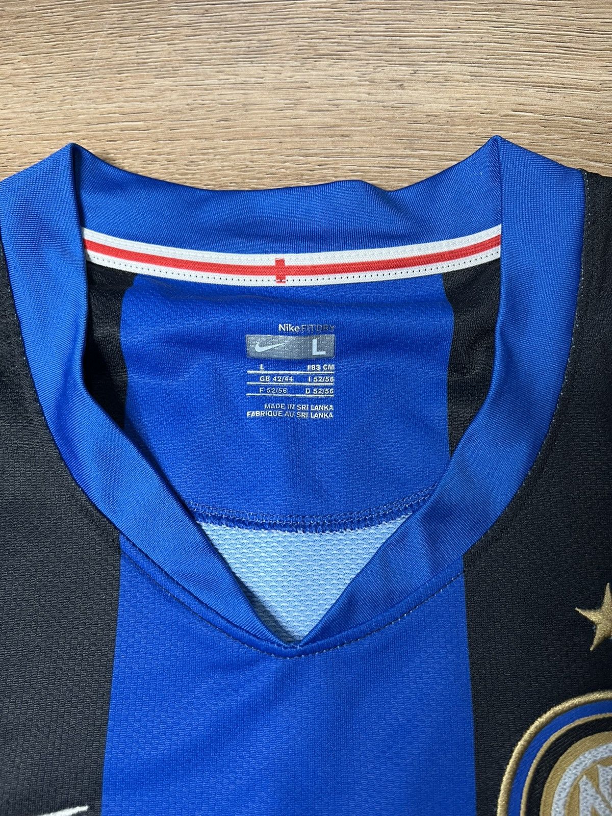Nike Nike AC Milan 2008-2009 Football Shirt - Size- L Size US L / EU 52-54 / 3 - 4 Thumbnail