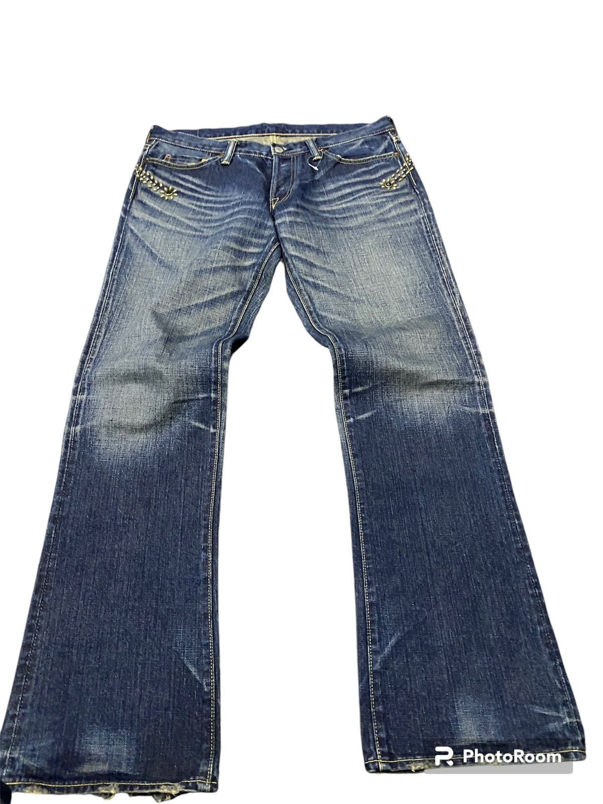 Hysteric Glamour Flare jeans japan brand boot Cut Size US 36 / EU 52 - 3 Thumbnail