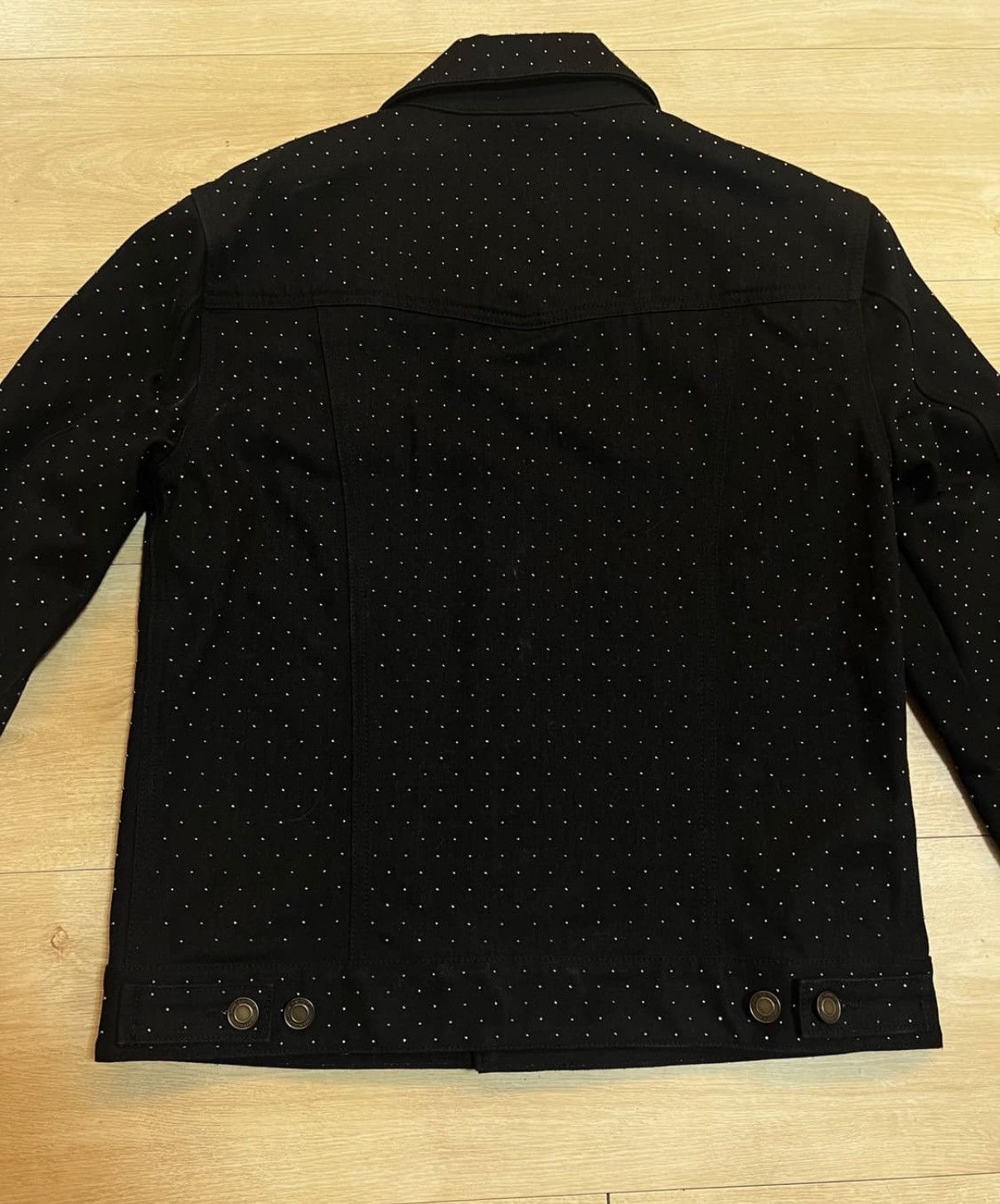Saint Laurent Paris Saint laurent studded denim trucker jacket sz S Size US S / EU 44-46 / 1 - 3 Thumbnail