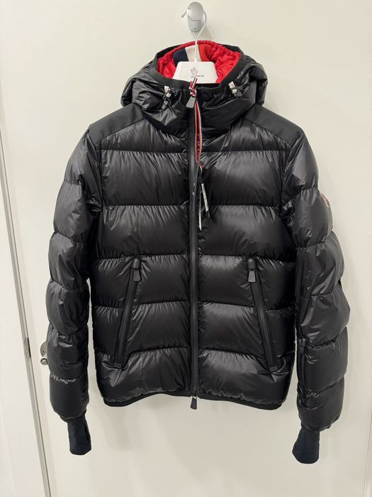 MONCLER GRENOBLE Down ski jacket HINTERTUX in black