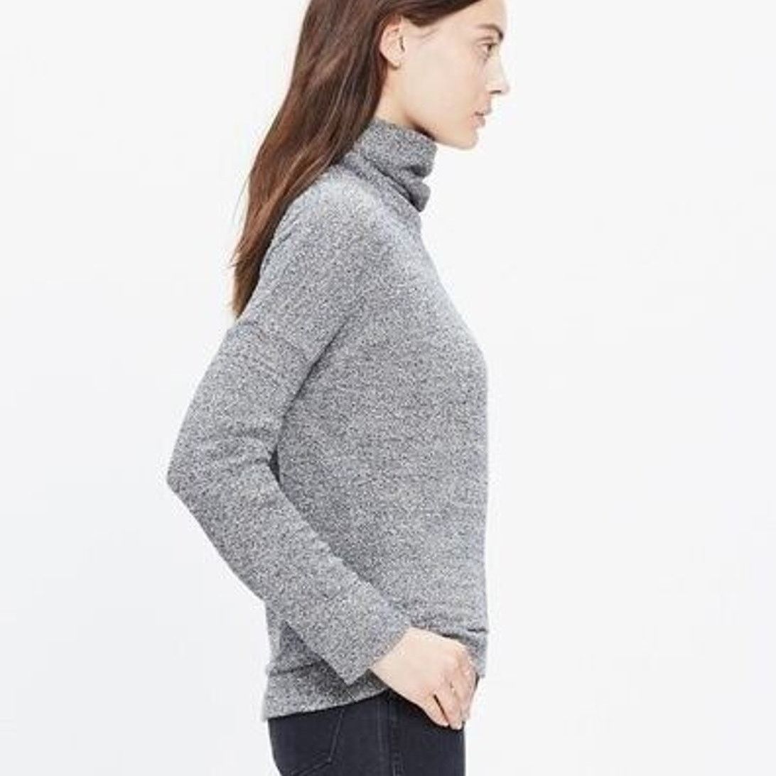 Madewell Madewell Womens Silk Cotton Turtleneck Size S Minimalist Size S / US 4 / IT 40 - 2 Thumbnail