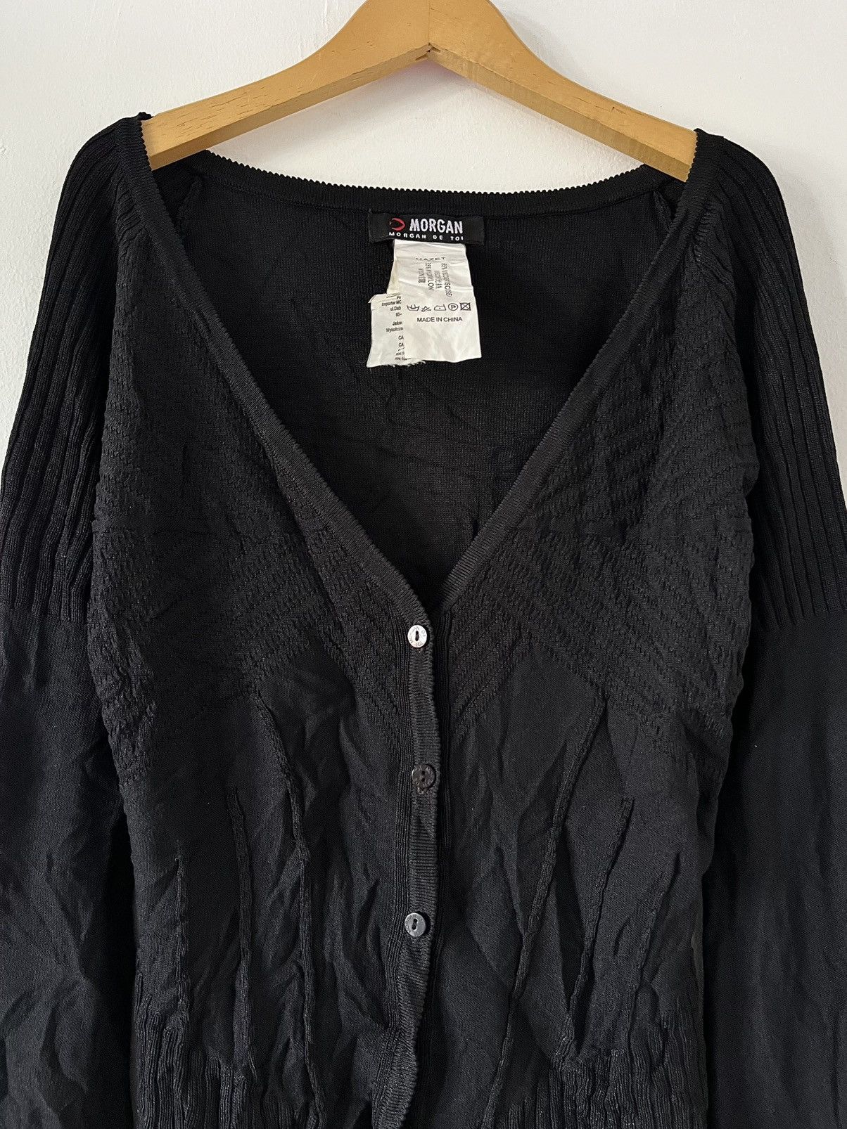 Morgan De Toi Rare Morgan De Toi Flared Sleeve Cardigan Size M / US 6-8 / IT 42-44 - 3 Thumbnail