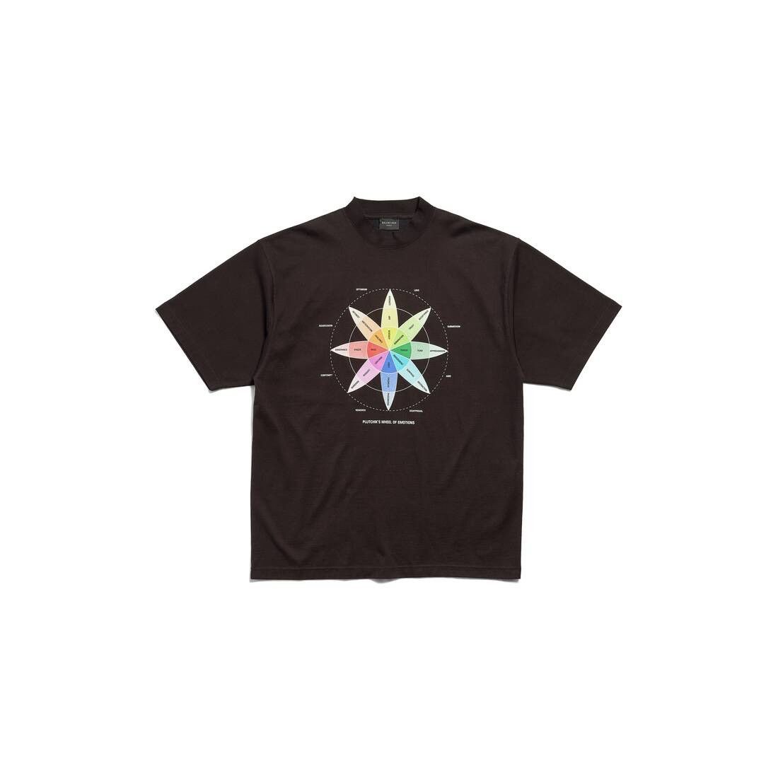 Balenciaga o1w1db10226 How Do You Feel? T-Shirt Medium Fit In Black Size XS / US 0-2 / IT 36-38 - 1 Thumbnail