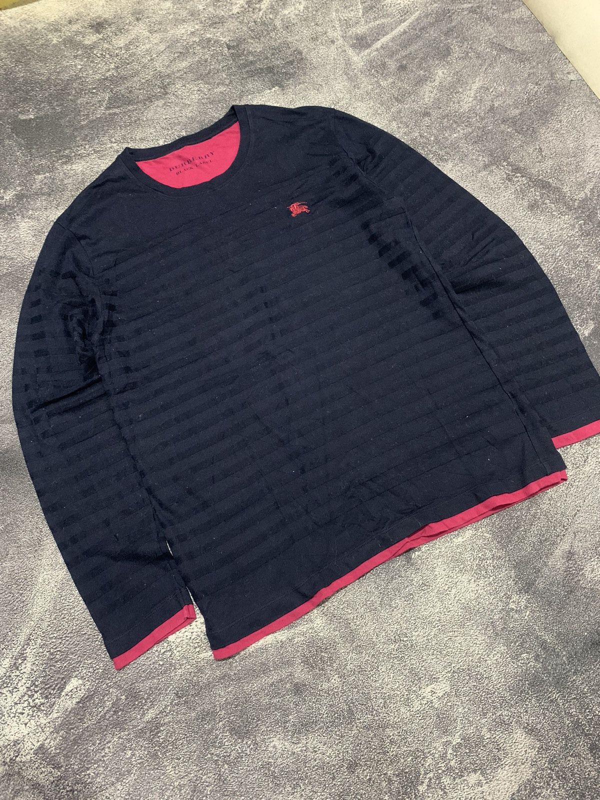 Burberry Longslevee burberry black label stripe minimalis Size M / US 6-8 / IT 42-44 - 2 Thumbnail