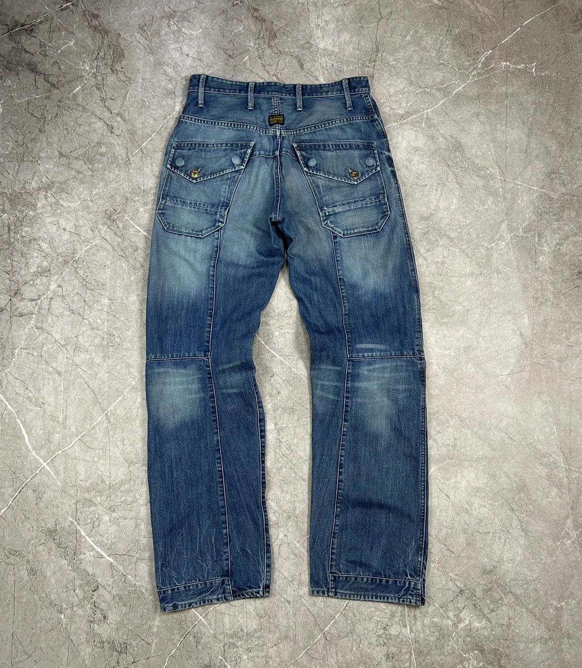 G-Star × Vintage Vintage G Star Double Knee jeans Pants Size US 32 / EU 48 - 3 Thumbnail