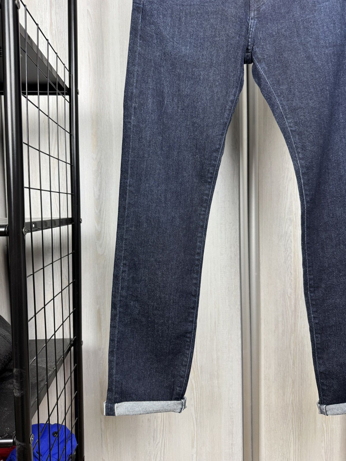 Edwin Edwin ED-80 Slim Tapered Navy blue selvedge denim jeans Size US 32 / EU 48 - 6 Thumbnail