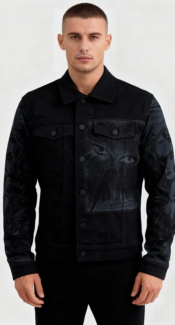 Dior Dior Dior denim jacket with dark graffiti-2507 Size US L / EU 52-54 / 3 - 9 Thumbnail