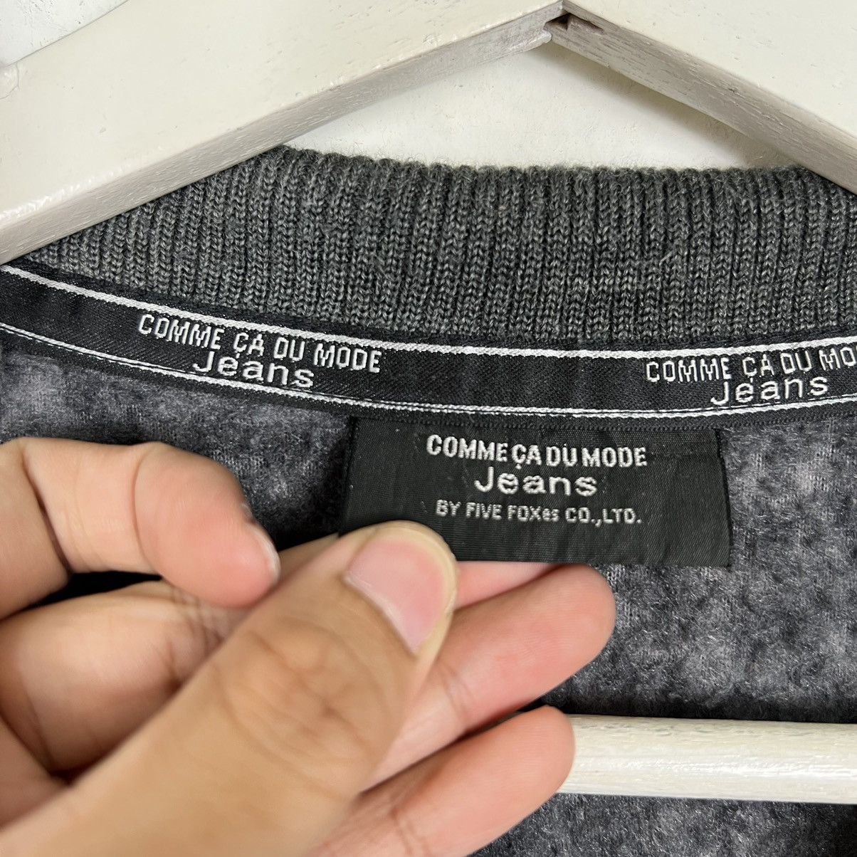 Comme Ca Ism 🔥 COMME CA DU MODE JEANS FLEECE JACKET Size US M / EU 48-50 / 2 - 14 Thumbnail