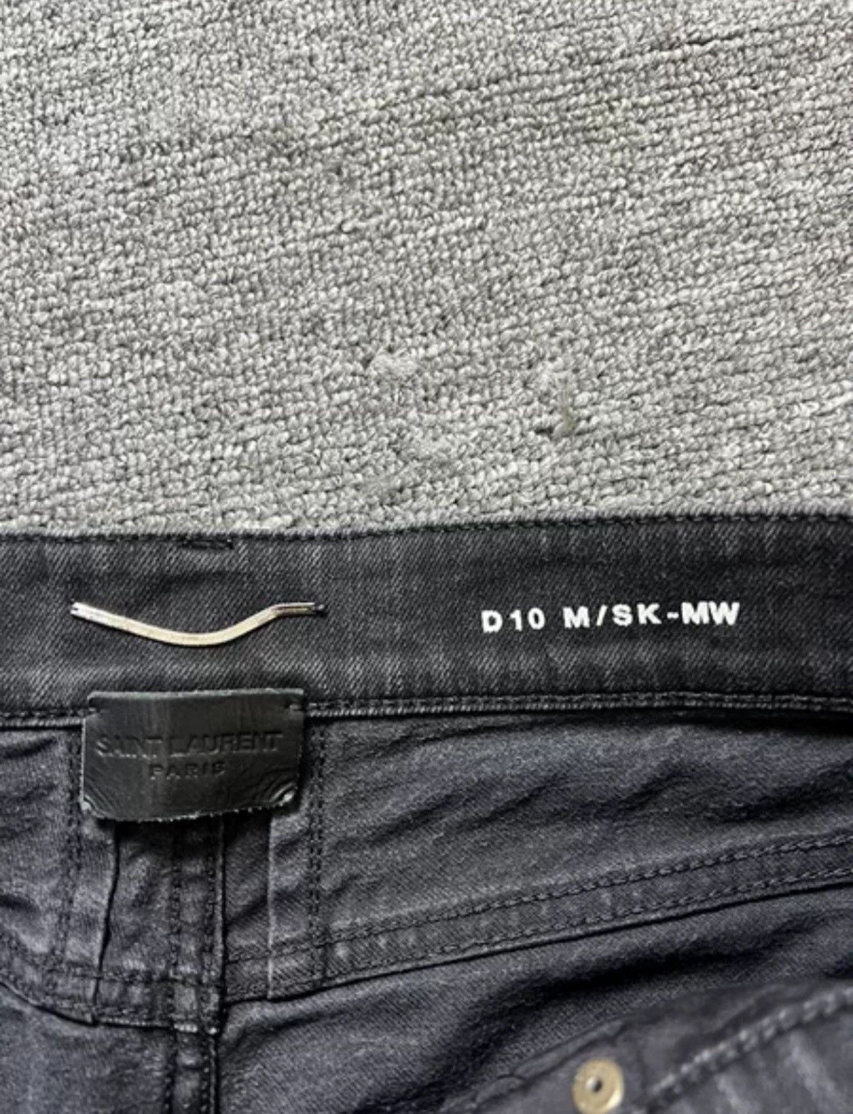 Saint Laurent Paris LAST CALL🔥🔥Saint Laurent SLP 16FW D10 Basic Jeans Size US 32 / EU 48 - 3 Thumbnail