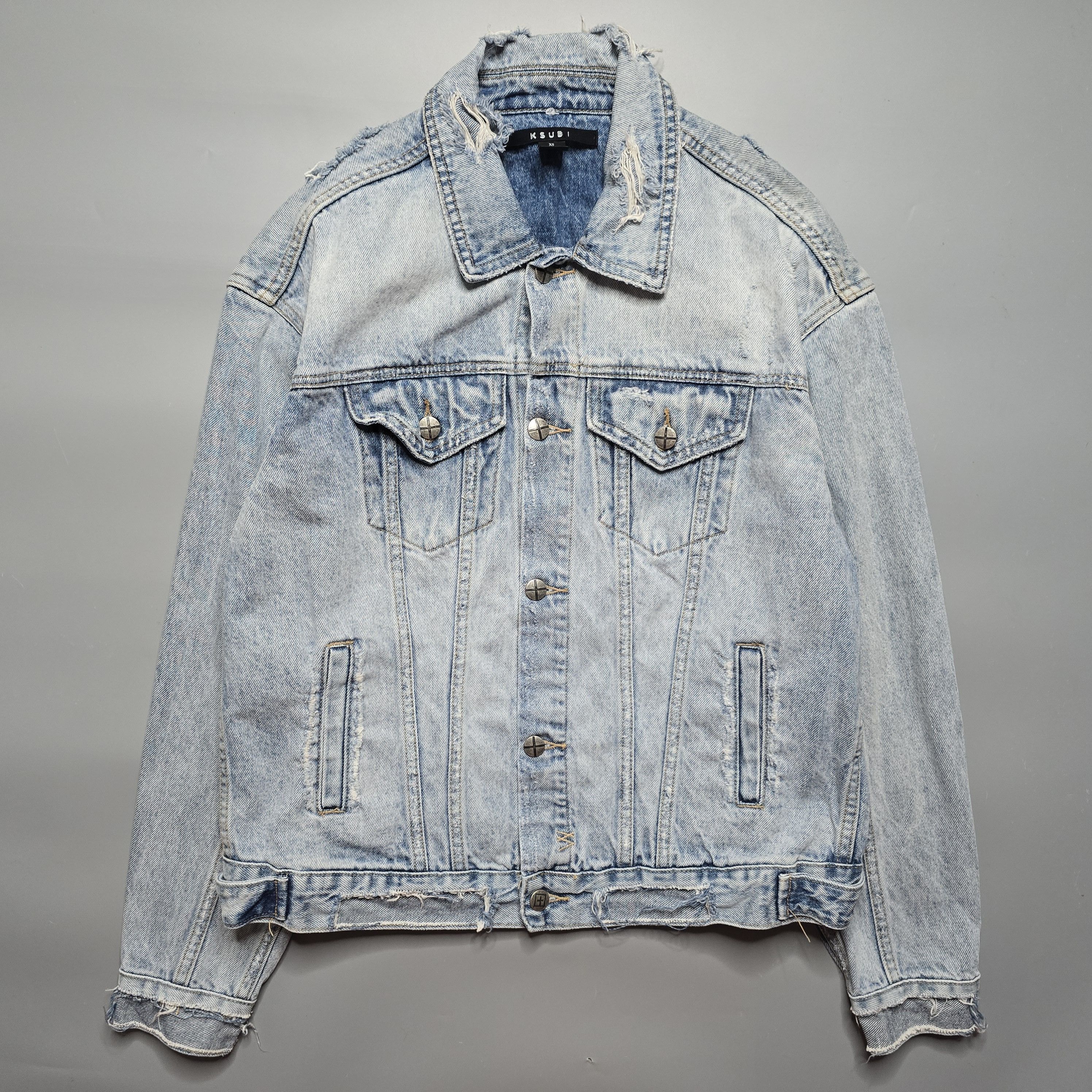 Ksubi Ksubi - Oversized Denim Jacket - Chillz Size US XS / EU 42 / 0 - 1 Thumbnail