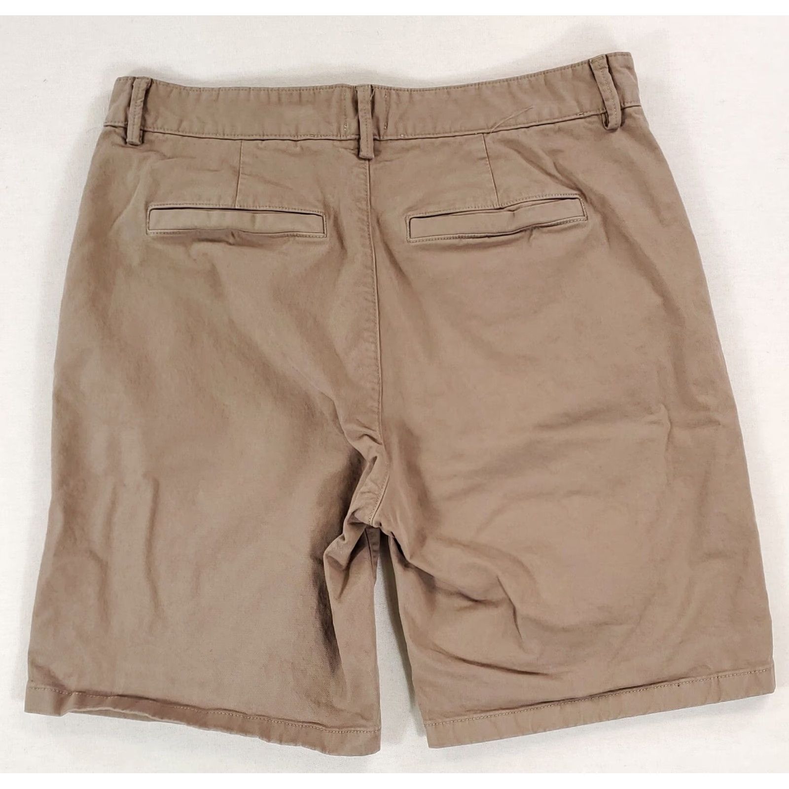 Flint And Tinder Flint and Tinder Shorts 365 Beige Tan Zip Fly Mens 34 Chino Tan Size US 34 / EU 50 - 3 Thumbnail
