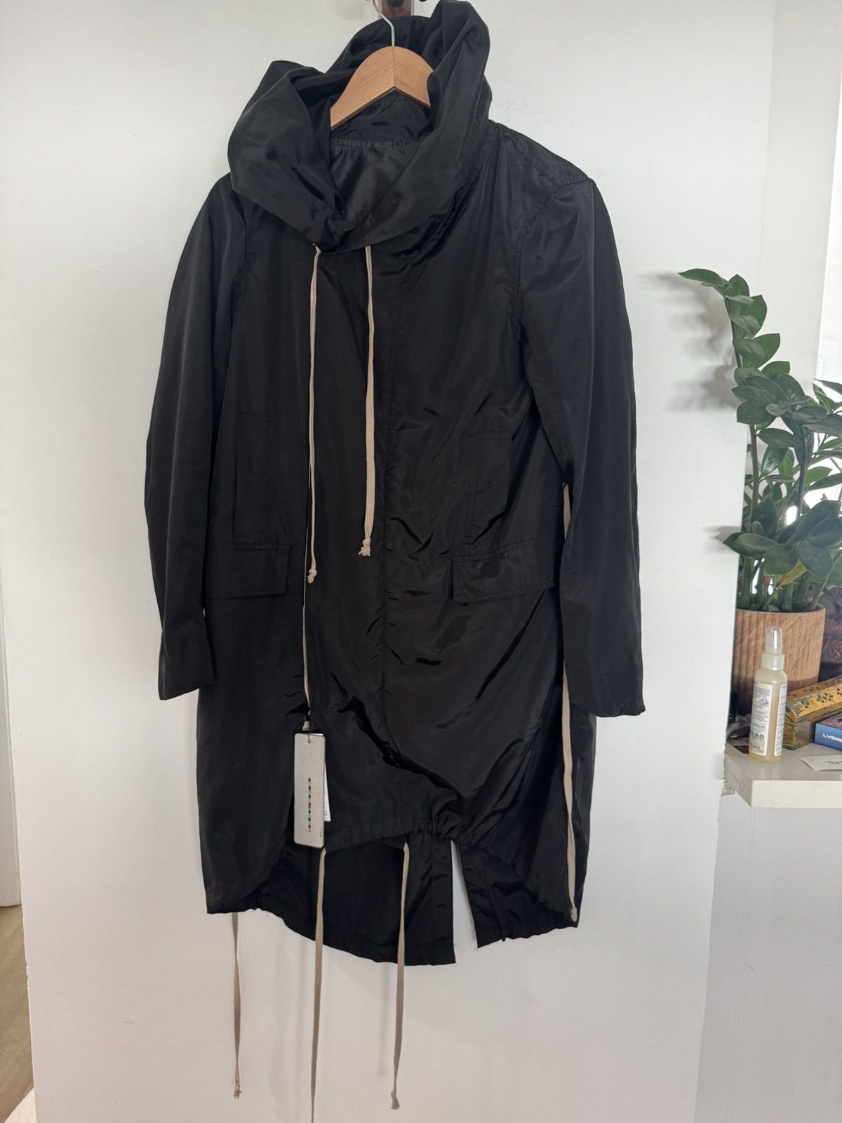 Rick Owens Bnwt Fishtail parka Size US S / EU 44-46 / 1 - 1 Thumbnail