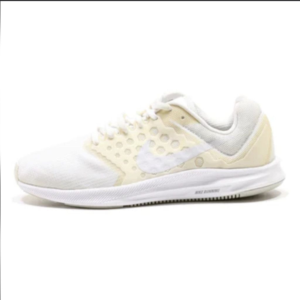 Nike Nike Downshifter Running White Up Tennis Shoes Sz 9.5 Size US 9.5 / IT 39.5 - 1 Thumbnail