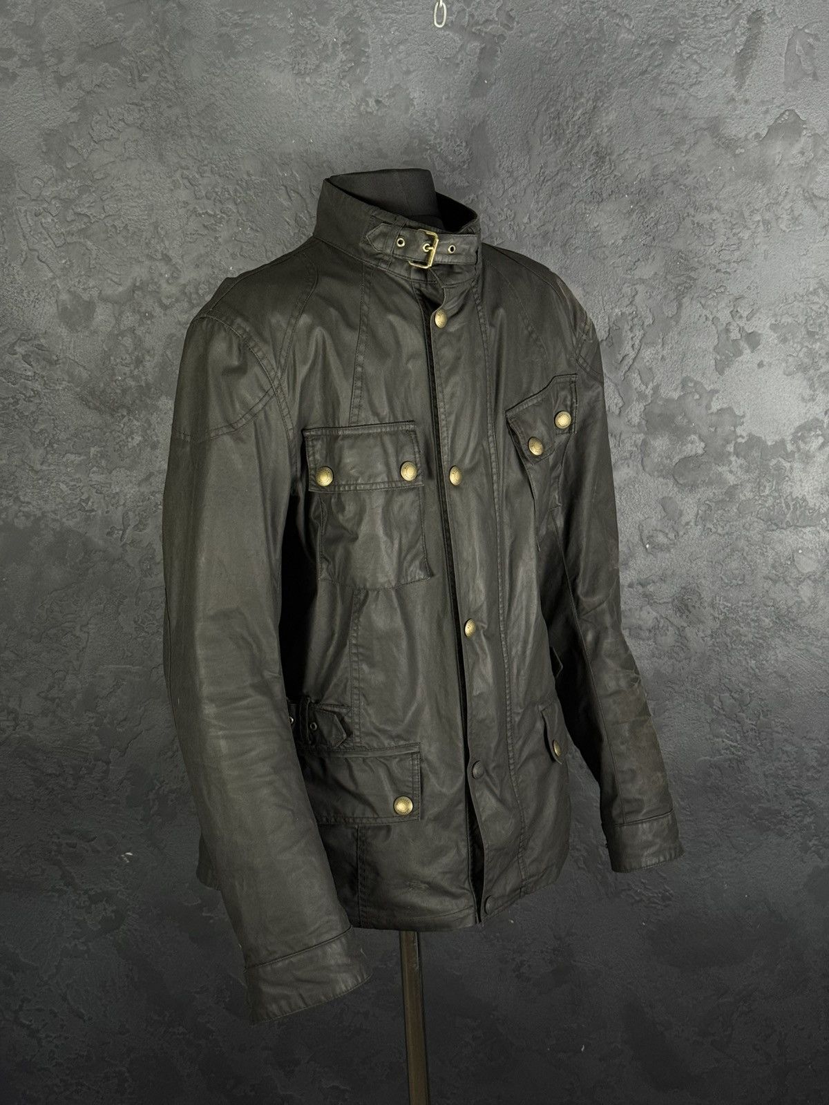 Belstaff Belstaff Crosby Motorcycle Waxed Vintage Jacket Men’s Size L Size US L / EU 52-54 / 3 - 14 Thumbnail