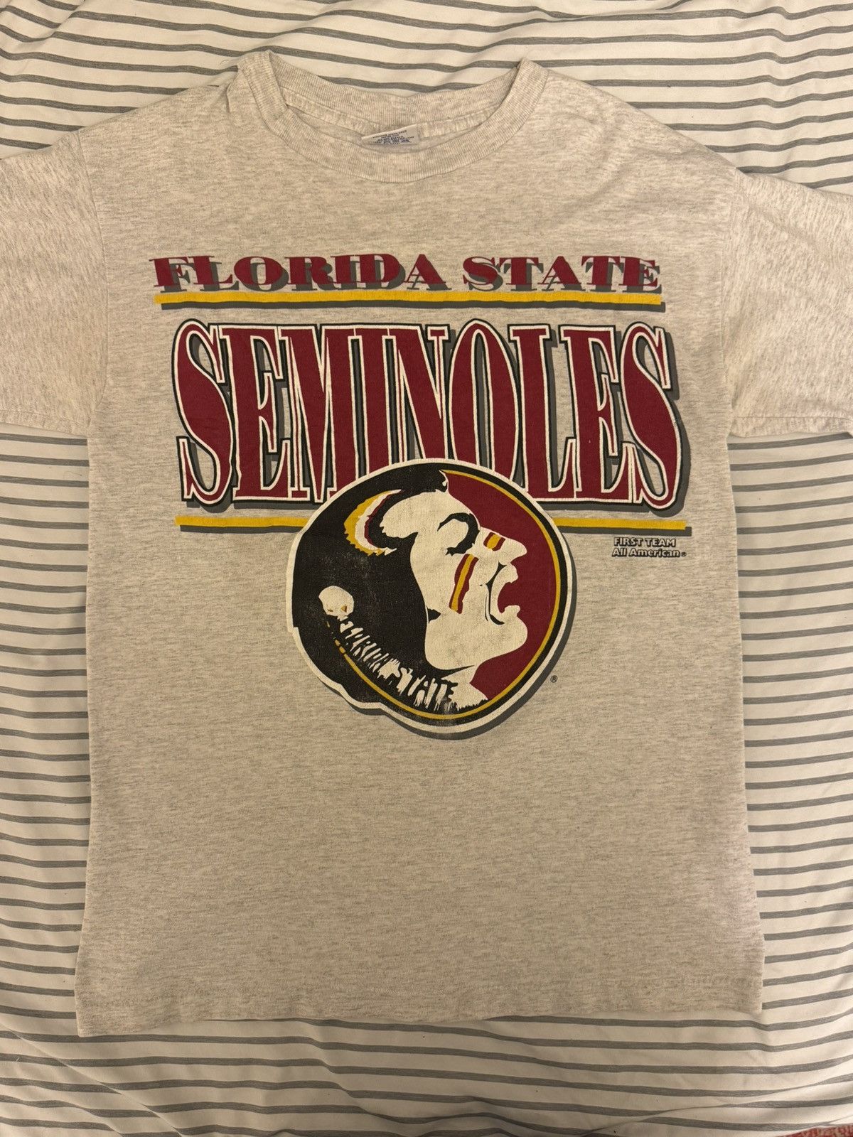 Vintage Vintage 90s Florida Seminoles shirt Size US M / EU 48-50 / 2 - 1 Thumbnail