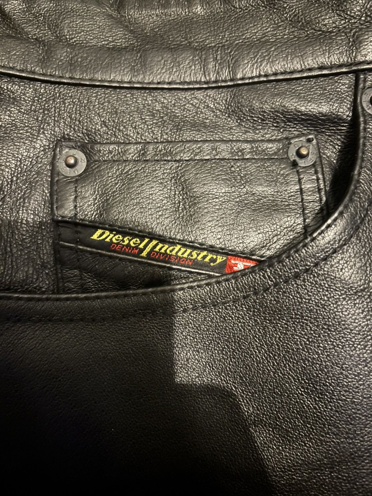 Diesel Leather jeans Size US 38 / EU 54 - 4 Thumbnail