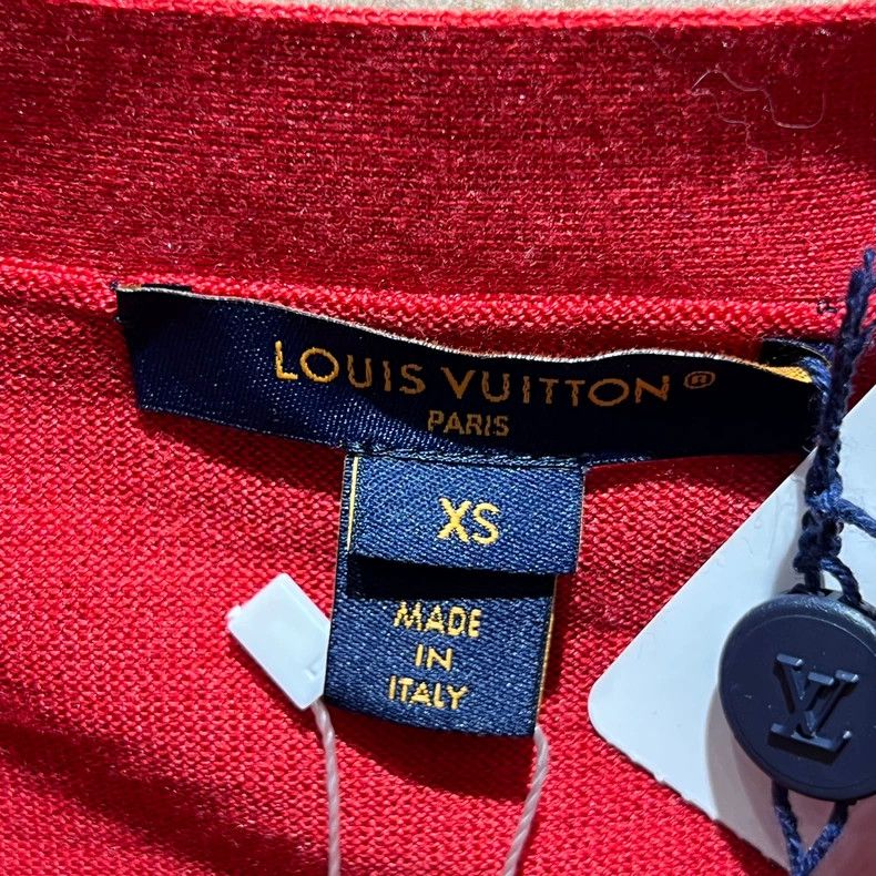Louis Vuitton Louis Vuitton 25ss red patchwork mulberry silk pinstripe p Size US XS / EU 42 / 0 - 4 Thumbnail