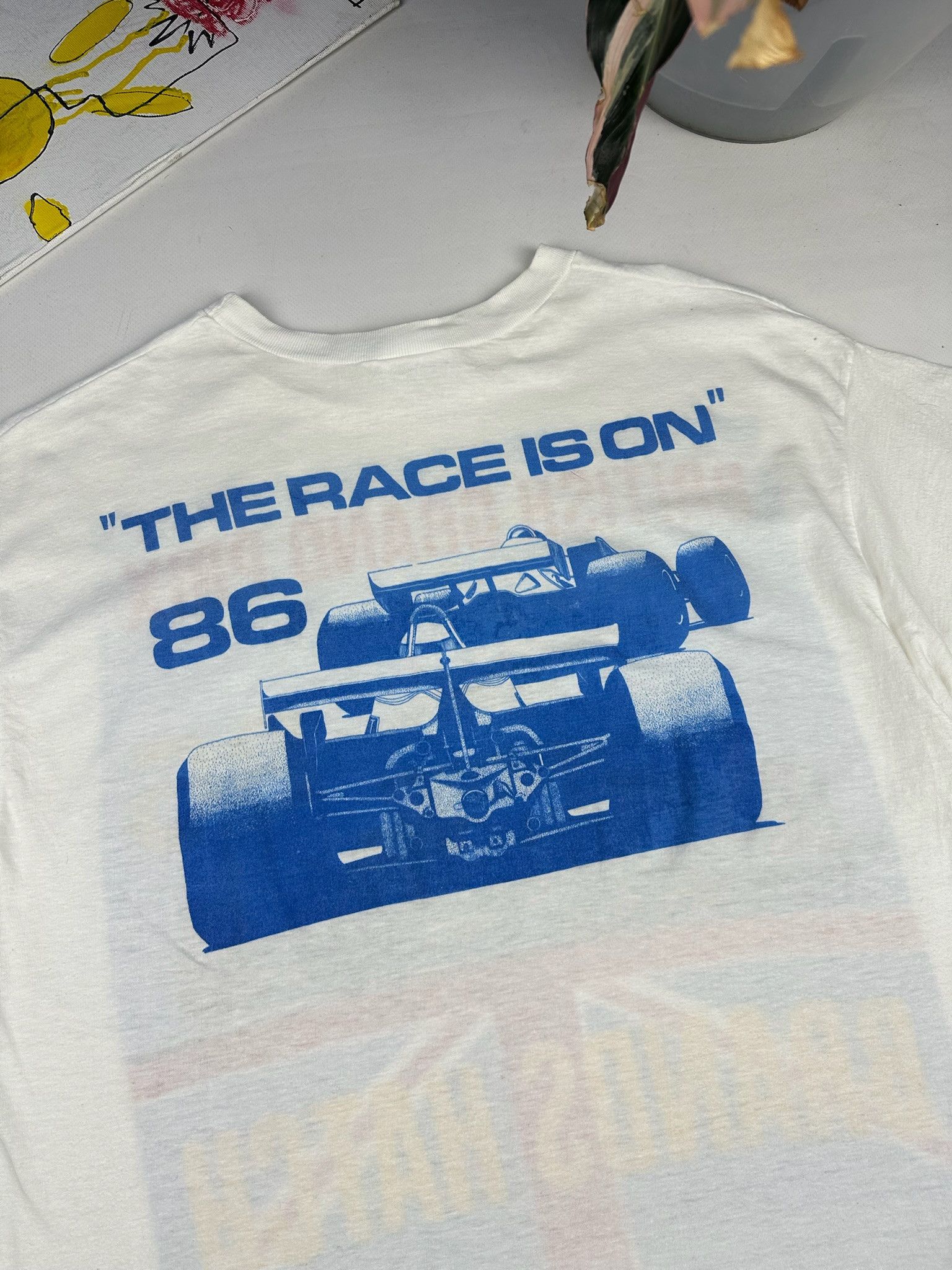 Vintage Vintage F1 1986 British Grand Prix formula uno Size US M / EU 48-50 / 2 - 7 Thumbnail