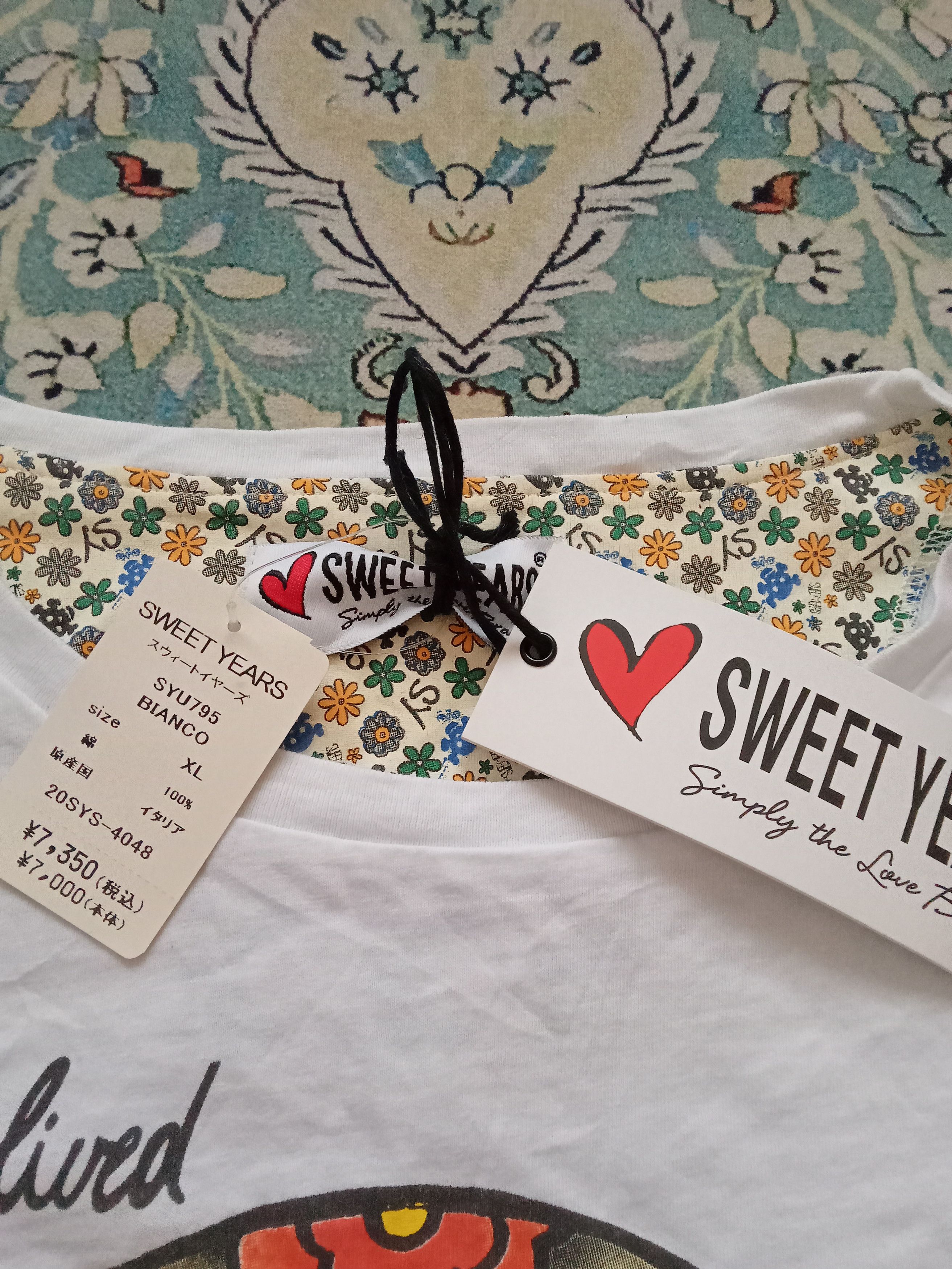 Other Sweet Years T Shirt Size XL / US 12-14 / IT 48-50 - 2 Thumbnail