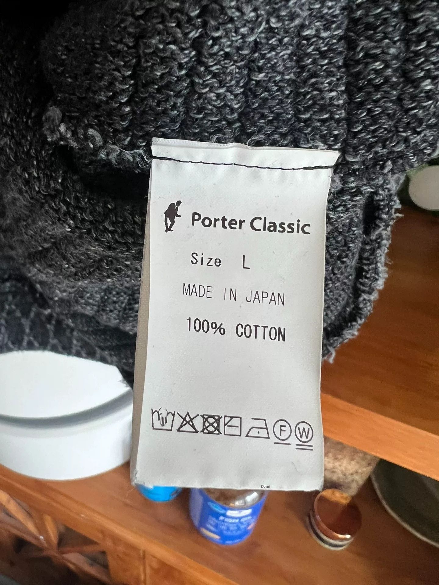 Porter Classic PORTER CLASSIC BEATNIK KENDO KNIT Size US L / EU 52-54 / 3 - 4 Thumbnail