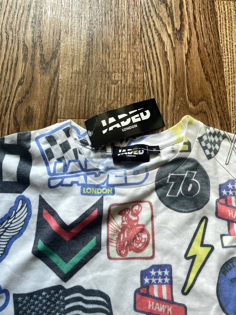 Jaded London 💥Y2k Jaded London Print Boxy T-Shirt Size US M / EU 48-50 / 2 - 3 Thumbnail