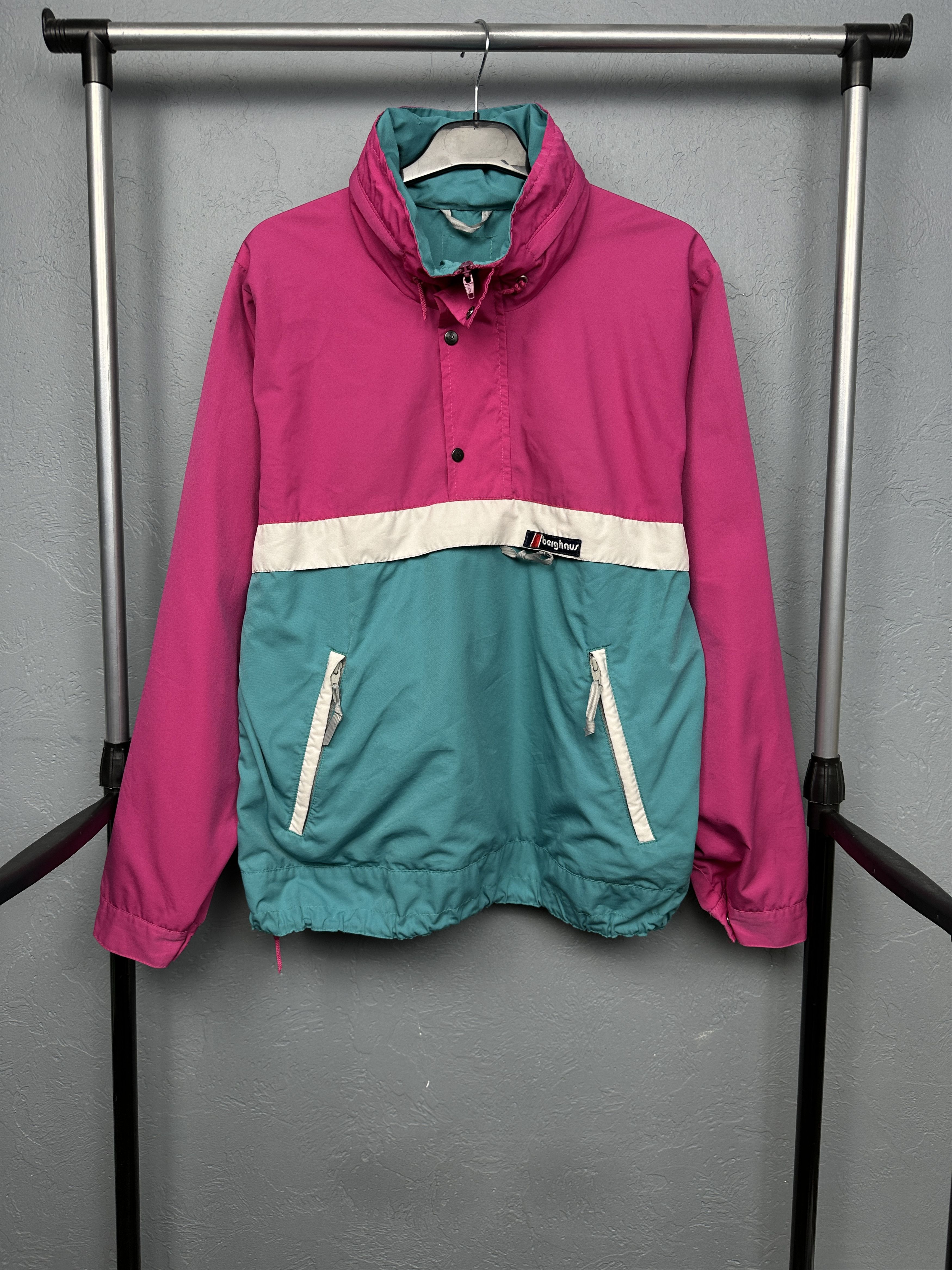 Berghaus Berghaus 90s Vintage Windbreaker Anorak Jacket Size US L / EU 52-54 / 3 - 1 Thumbnail
