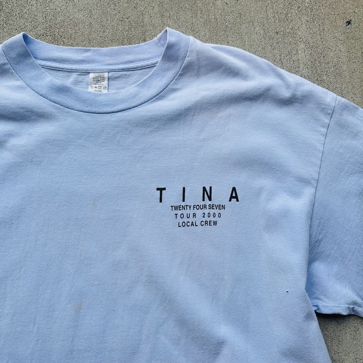 Band Tees Vintage Tina Turner Concert T Shirt Y2K 24/7 Tour Local Crew Size US XL / EU 56 / 4 - 2 Thumbnail