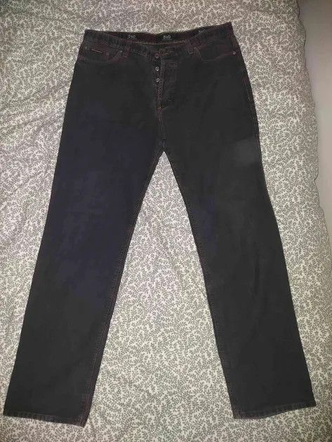 Dolce & Gabbana × Vintage Dolce & Gabbana Vintage Black Jeans Mens Size US 34 / EU 50 - 4 Thumbnail