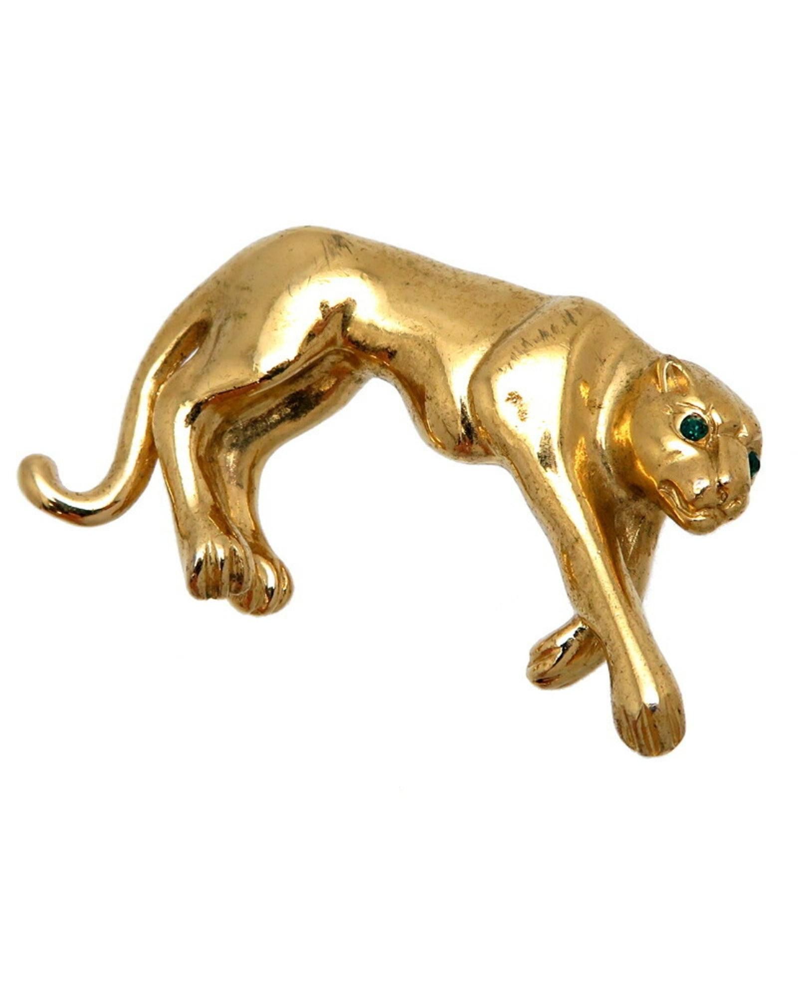 image of Gold Plated Givenchy Brooch, Women's