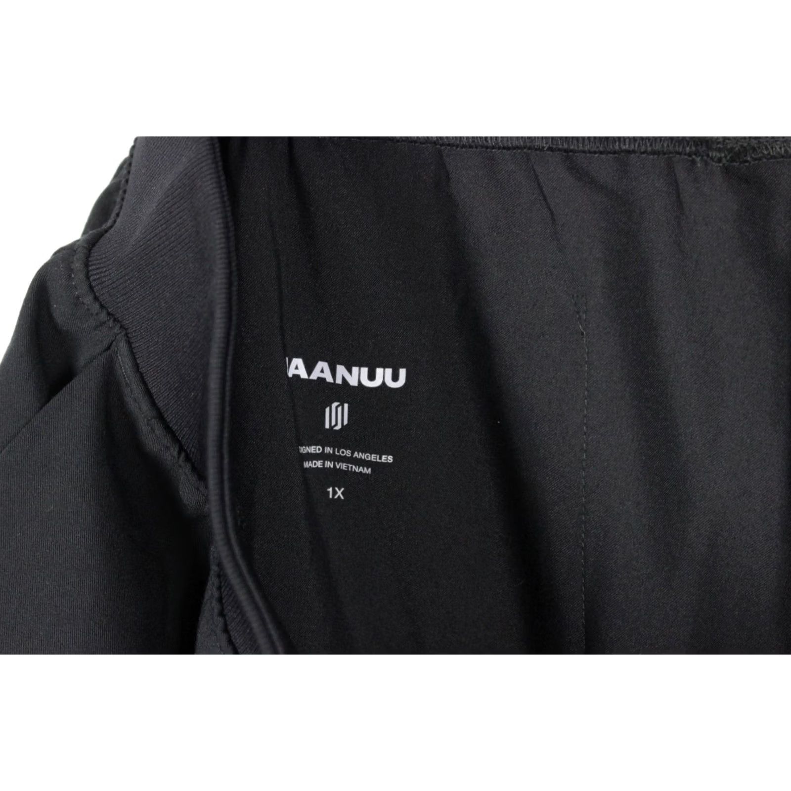 Vintage Jaanuu Women's Silex Knit Waist Scrub Joggers 1X Black W20003E Size 40" / US 18 - 4 Thumbnail