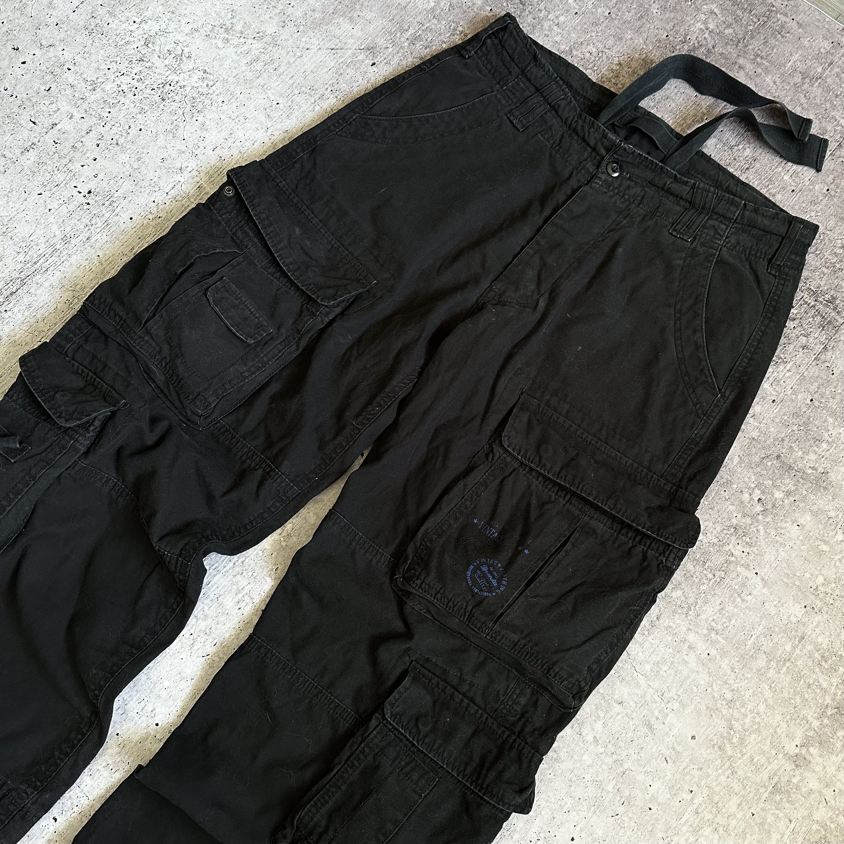 Vintage Vintage Cargo Camo Baggy Oversize Multi Pocket Opium Pants Size US 34 / EU 50 - 3 Thumbnail