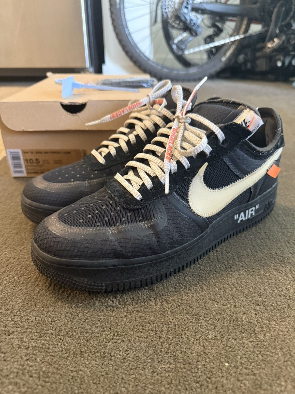 Nike × Off-White × Virgil Abloh Off White Nike Air Force 1 Low 