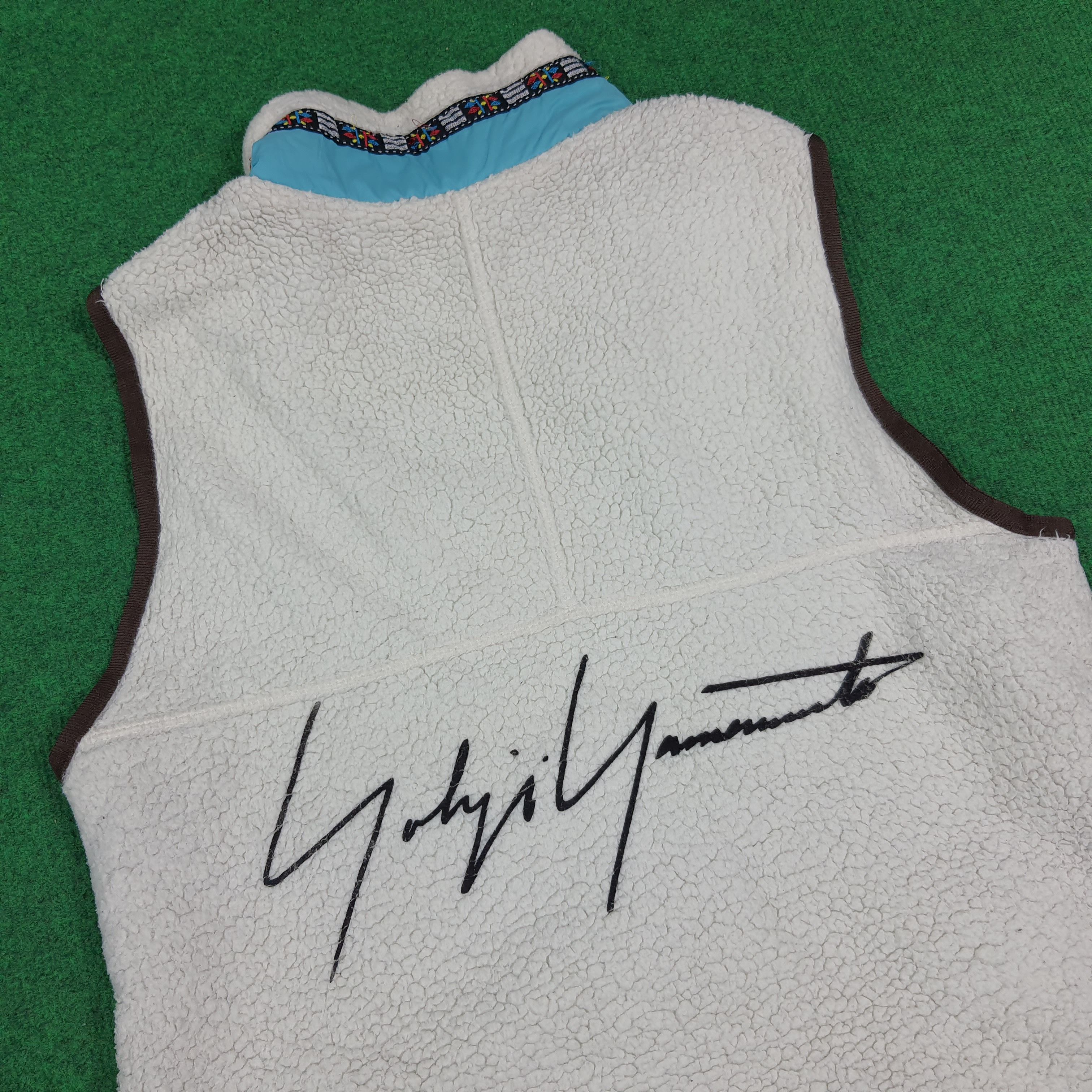 Adidas Vintage Adidas Neo Fleece Vests Custom Yohji Logo C282N26 Size US XS / EU 42 / 0 - 2 Thumbnail