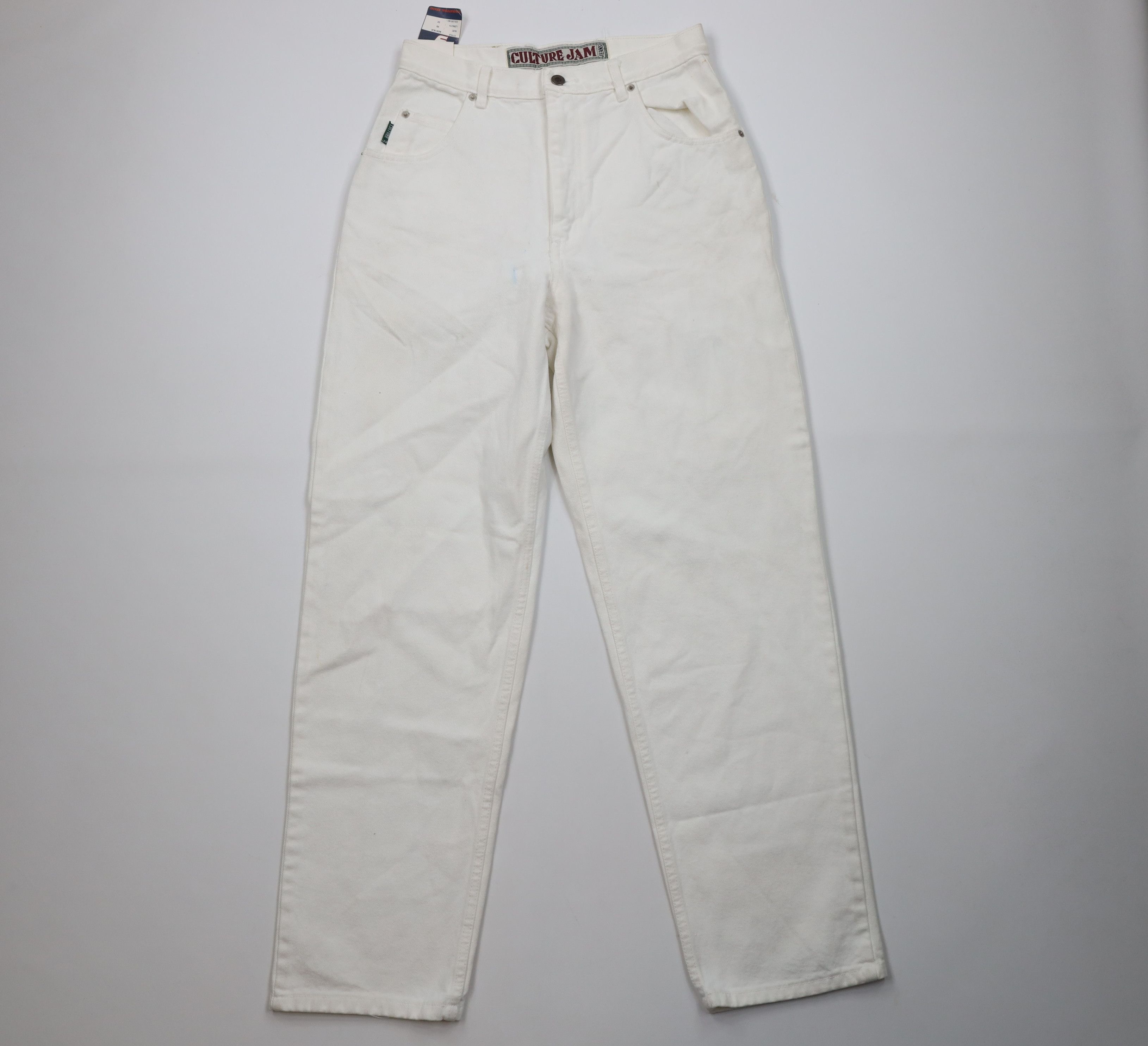 Vintage Deadstock Vintage 90s Streetwear Skateboard Jeans White Size US 30 / EU 46 - 1 Thumbnail