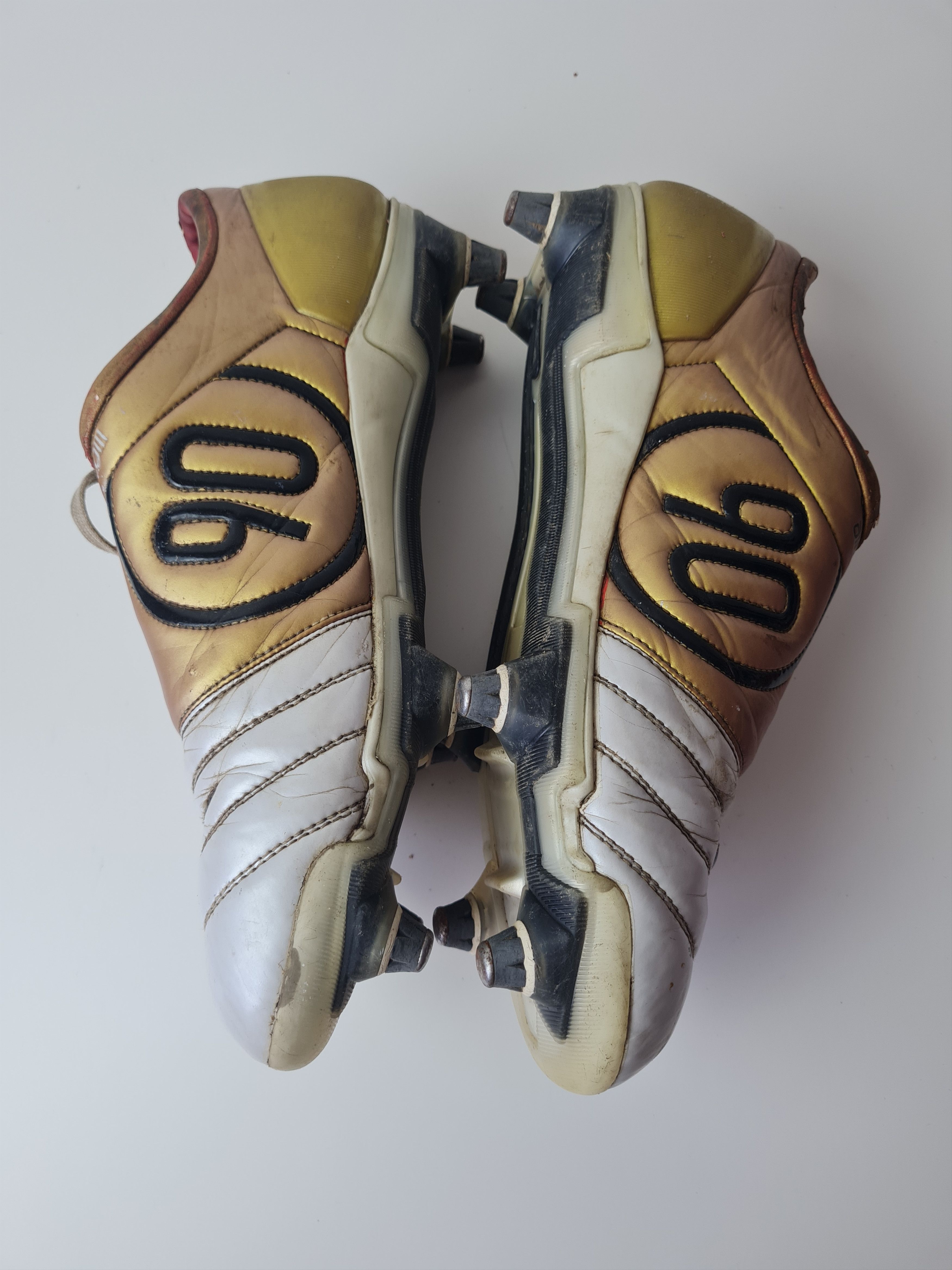 Nike Nike Total90 Air Zoom White Professional Football Boots Size US 12.5 / EU 45-46 - 22 Thumbnail