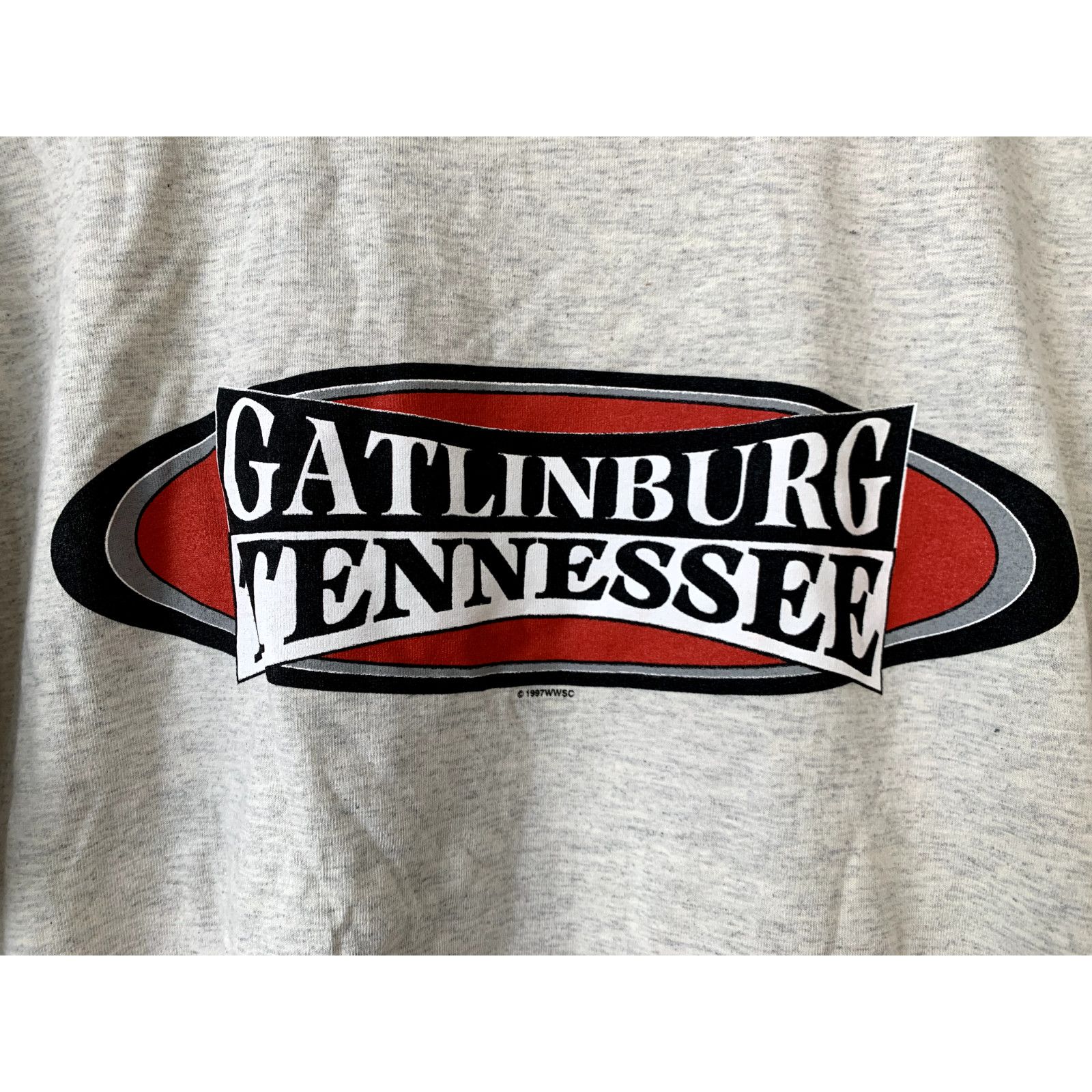 Jerzees Vintage Gatlinburg Shirt Tennessee Tee T-Shirt 1997 90s L Size US L / EU 52-54 / 3 - 2 Thumbnail